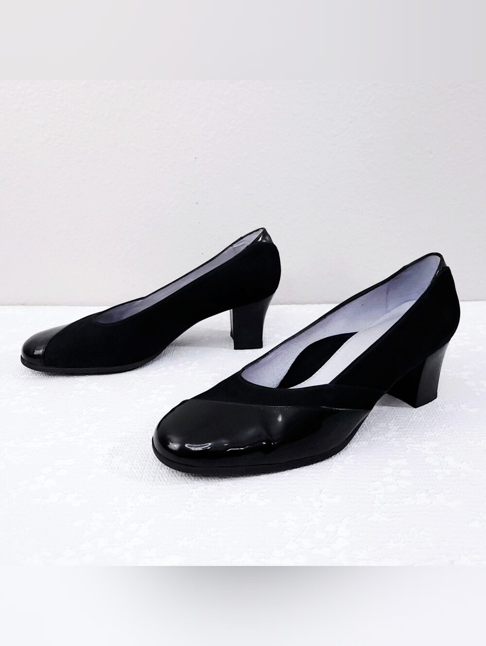 BeautiFeel Patent Leather & Nubuck Pumps EU 41